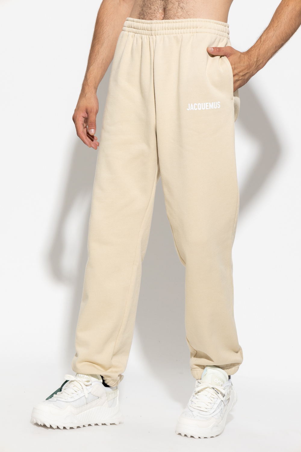 Jacquemus Sweatpants with logo | Men's Clothing | Vitkac